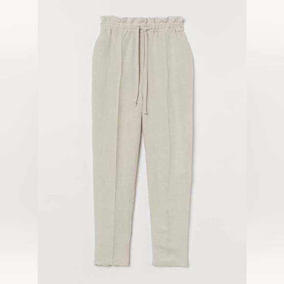 Linen pull on pants - Picture 1 of 7